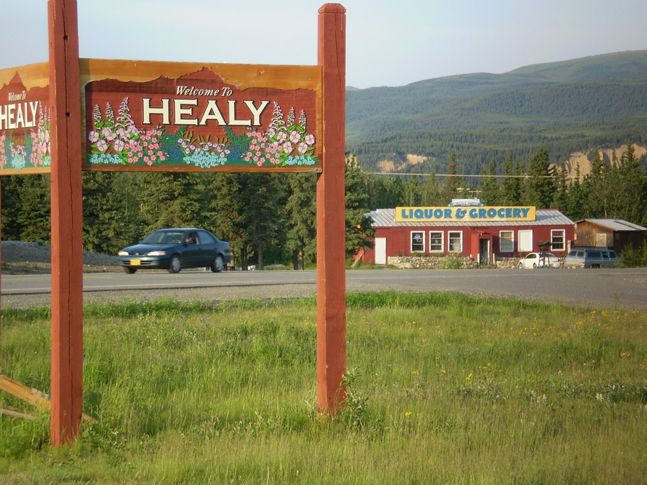Greetings from Healy, the last town before Denali. Healy was also the last town Chris McCandless passed through before his ill-fated trek through the wilderness, as profiled in the book Into the Wild.