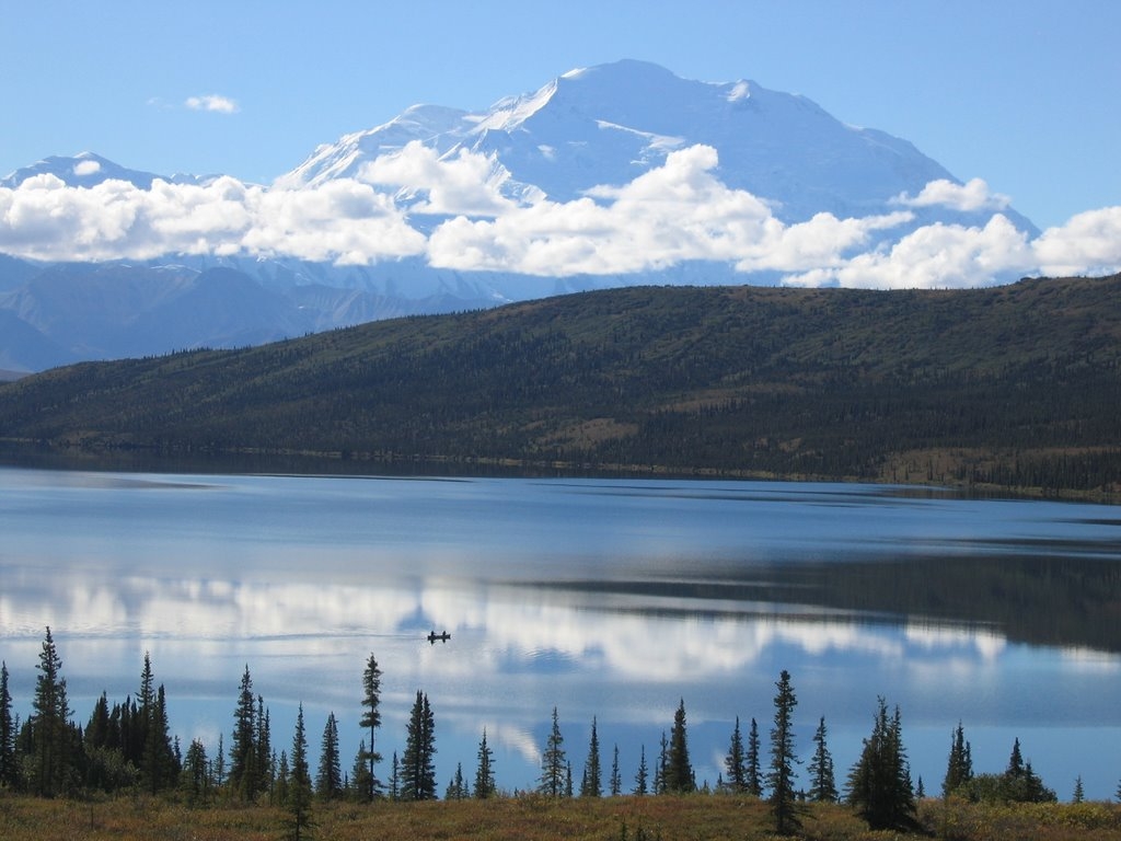 Be warned, after canoeing Wonder Lake you may never think any other canoe trip is worth taking. (Denali National Park Website)