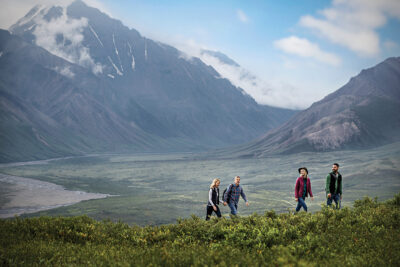 Hiking near Denali