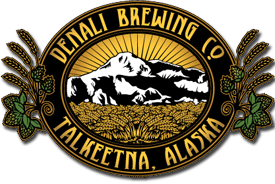 logo for Denali Brewing Co. Talkeetna, Alaska