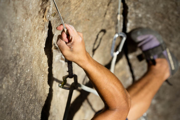 Rock climber