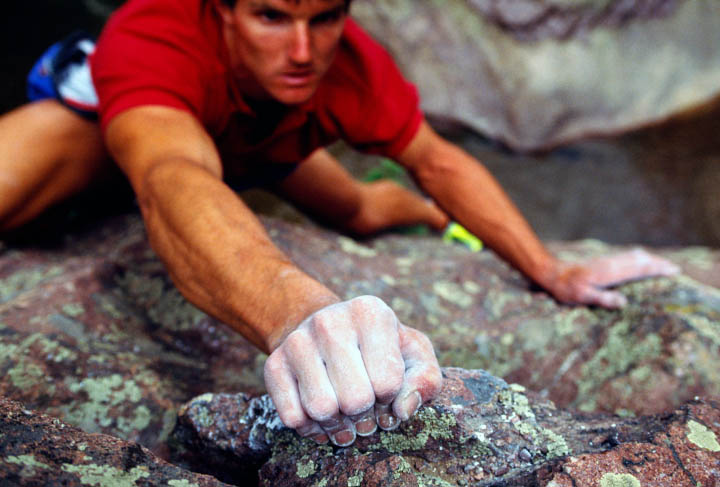 rock climber hand grips