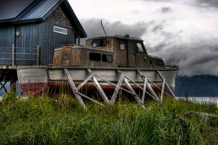 boat in alaska