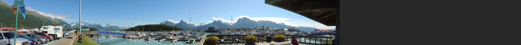 panoramic scenery shot of valdez