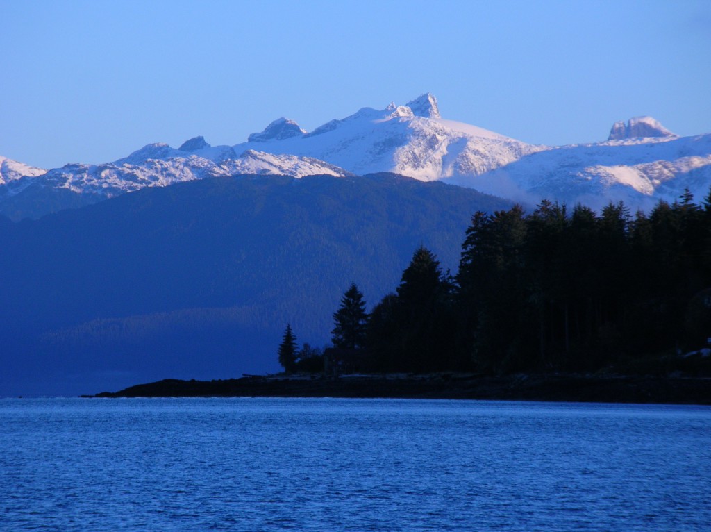 A coastal Alaska scene