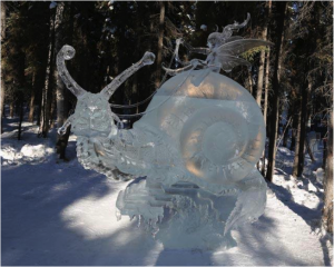 Ice art