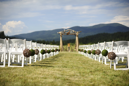 Alaska Mountain Scenic Wedding