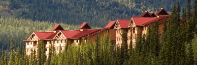 Alaska Lodge exterior photo - Denali Princess Wilderness Lodge sits above the Nenana River