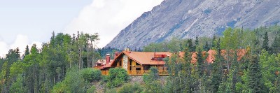 Kenai Princess Wilderness Lodge overlooking the Kenai River