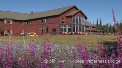 Exterior of Copper River Princess Wilderness Lodge