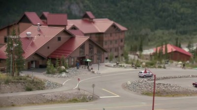 Denali Princess Wilderness Lodge from across the road