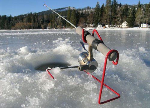 Ice fishing princesslodges.com - thebookongonefishing