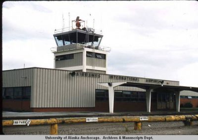 The Fairbanks International Airport in 1959