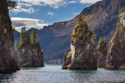 Resurrection Bay in Alaska