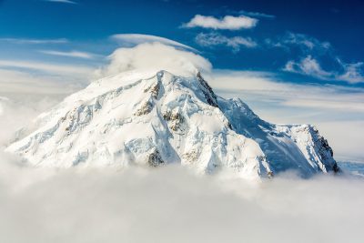 Mt. Foraker above the clouds