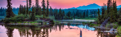 Sunset in Alaska