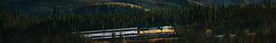 Railcars in Alaska